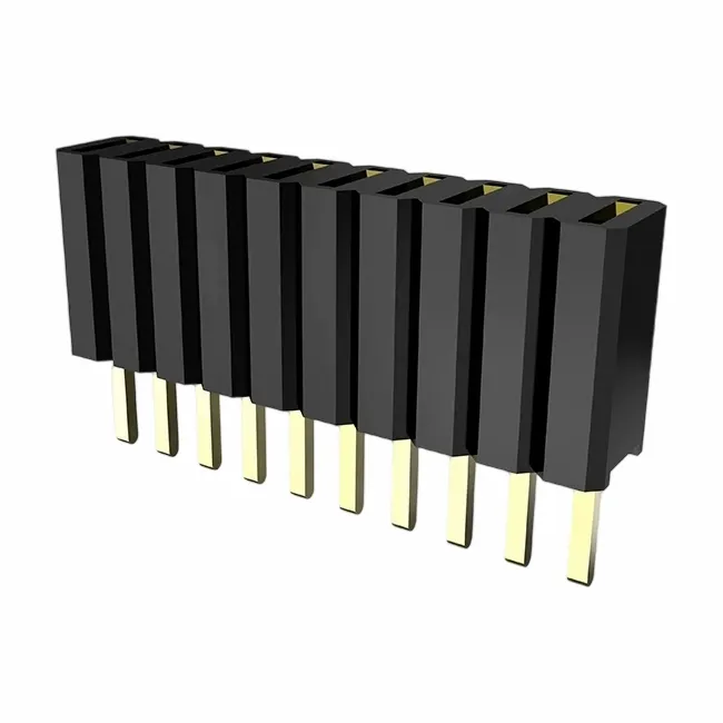 1,27x2,54mm Tiêu đề nữ Double Dip