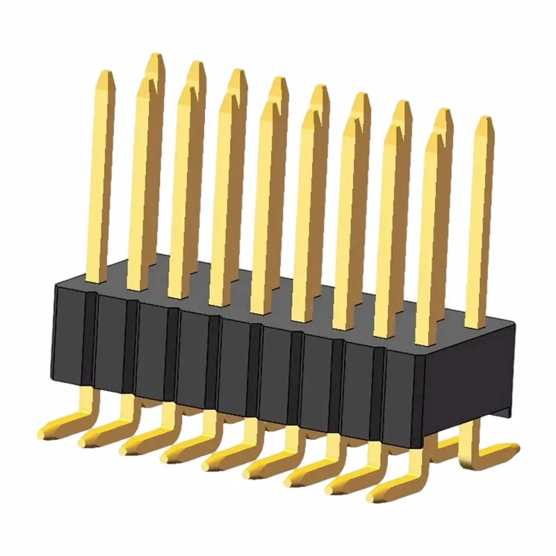 Tiêu đề pin 1,27x2.54mm Double Row SMT3