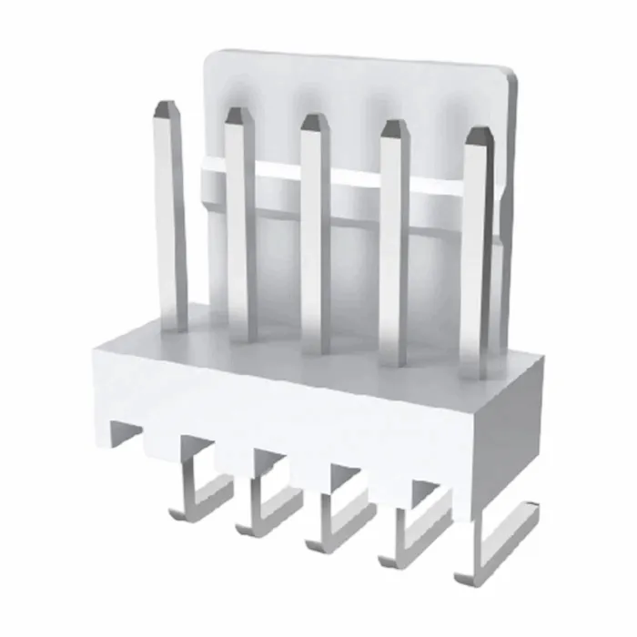 2,54mm wafer đơn hàng bên phải góc nhúng h11.4mm